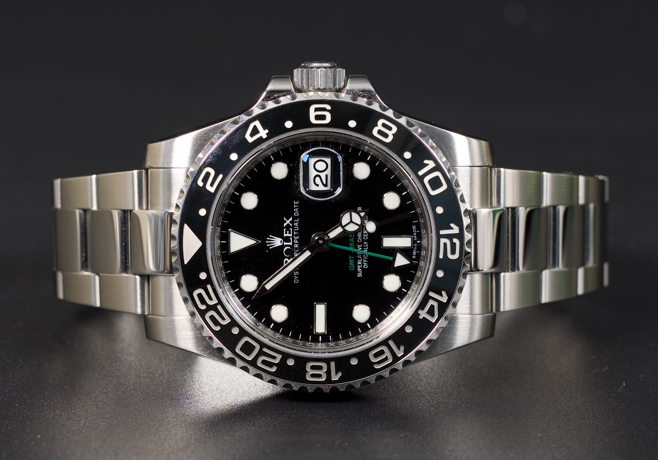 ROLEX GMT MASTER 2 REF. 116710LN FULL SET