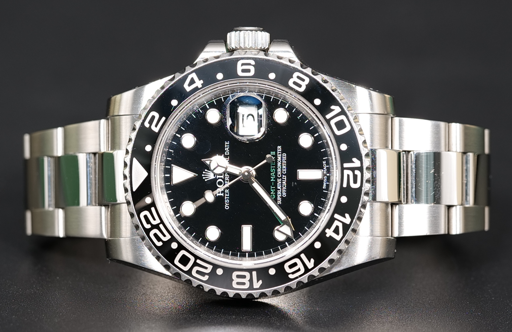 ROLEX GMT MASTER 2 REF. 116710LN IN PERFETTE CONDIZIONI FULL SET DEL 2017