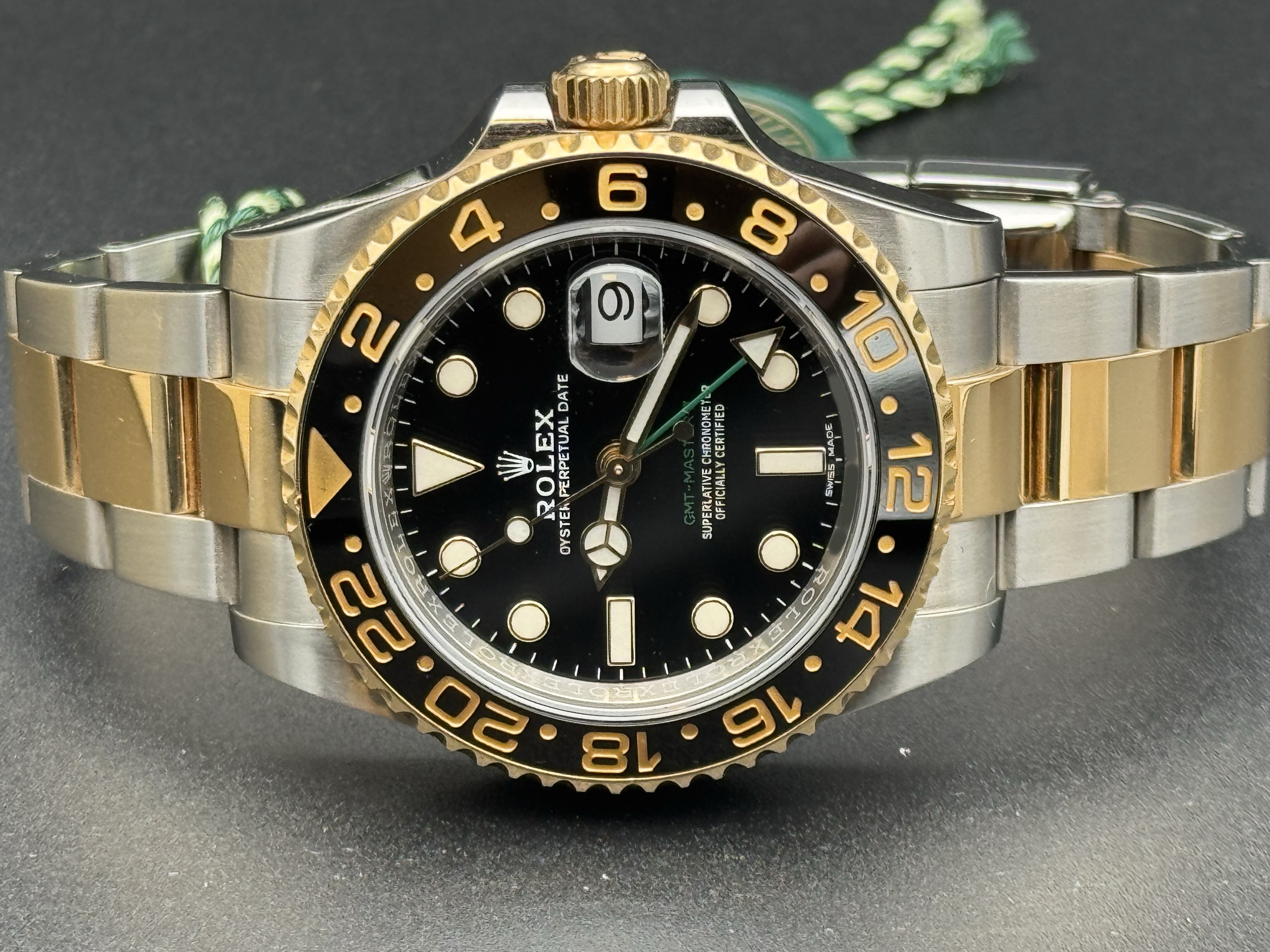 ROLEX GMT MASTER 2 CERAMICA ACCIAIO E ORO REF. 116713LN LIKE NEW